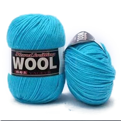 Polyester & Wool Yarn for Sweater Hat YCOR-PW0001-003A-03-1