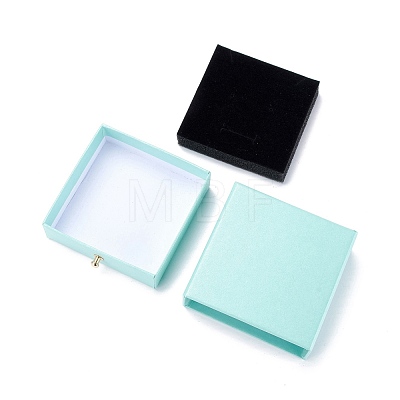 Square Paper Drawer Jewelry Set Box CON-C011-03A-04-1