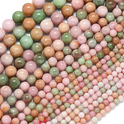 Natural Malaysia Jade Beads Strands G-B165-C05-14mm-1
