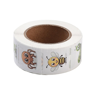 Cartoon Insect Picture Paper Stickers STIC-M002-01B-1