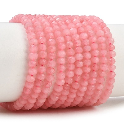 Dyed Natural Whie Jade Beads Strands GG-CBAF9EE-A23-3x4mm-1