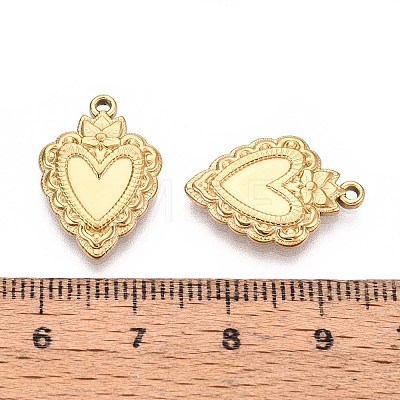 304 Stainless Steel Pendant Cabochon Settings STAS-T067-03G-1