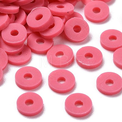 Handmade Polymer Clay Beads X-CLAY-Q251-6.0mm-93-1