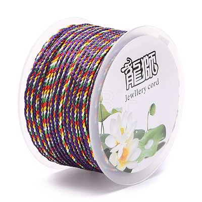 Multi-Color Decorative Braided Nylon Cord NWIR-Z003-E13-1