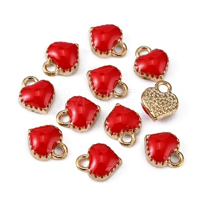 Alloy Enamel Charms X-ENAM-Q033-051D-1