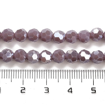 Opaque Glass Beads Stands EGLA-A035-P6mm-B11-1