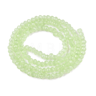 Glass Beads Strands EGLA-A044-J1mm-D08-1