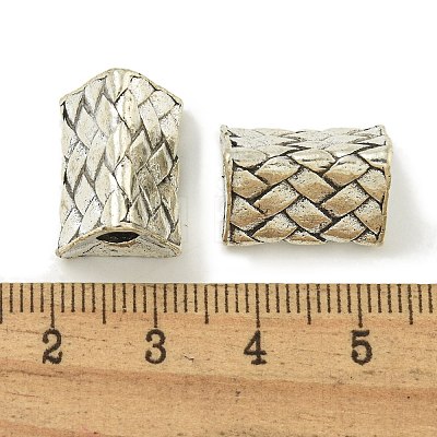 Tibetan Style Alloy European Beads FIND-U015-12AS-02-1