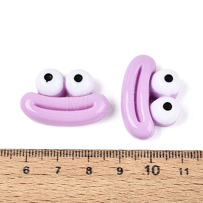 Opaque Resin Decoden Cabochons RESI-N051-15B-1