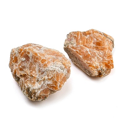 Raw Rough Natural Orange Quartz Nuggets Stone G-B051-A07-1
