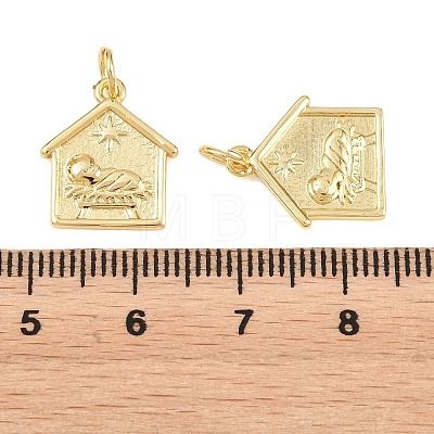 Brass Pendants KK-L275-45G-01-1