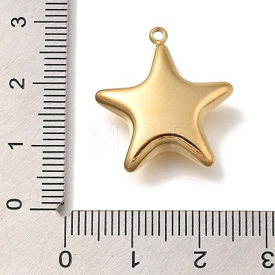 PVD Vacuum Plating 304 Stainless Steel Pendants STAS-S148-18G-1
