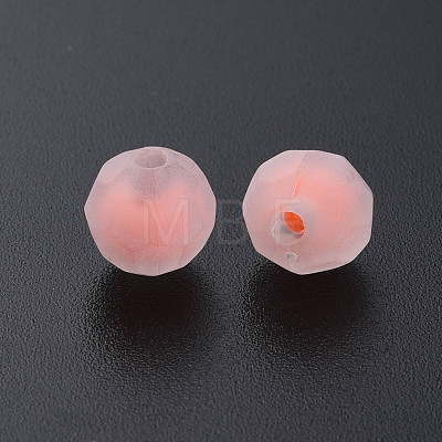 Transparent Acrylic Beads TACR-S152-04C-1