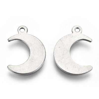 201 Stainless Steel Charms STAS-R118-06-1
