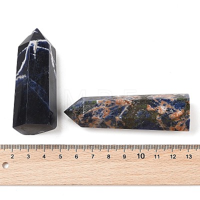 Tower Natural Sodalite Healing Stone Wands G-A096-02I-1