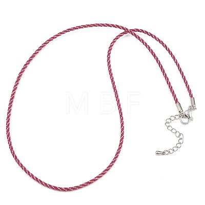 2MM Nylon Braided Cord Necklace Making MAK-A019-02P-15-1