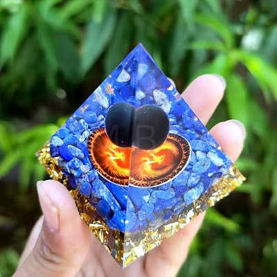 Orgonite Pyramid Resin Energy Generators PW-WG98675-01-1