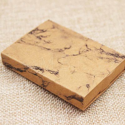 Kraft Paper Boxes and Necklace Jewelry Display Cards CON-L016-B07-1
