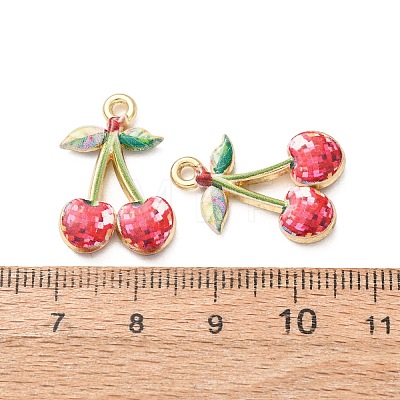 Printed Alloy Pendants AL-CBA7256-28G-1