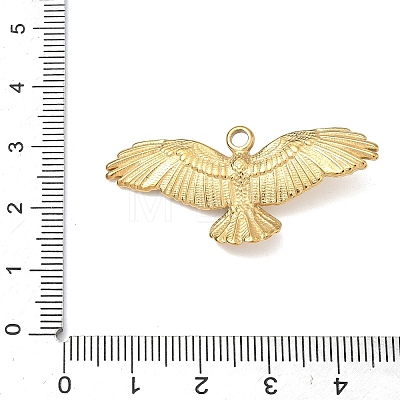 304 Stainless Steel Pendants STAS-L022-567G-1