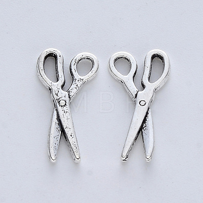 Tibetan Style Alloy Pendants TIBE-R316-007AS-RS-1