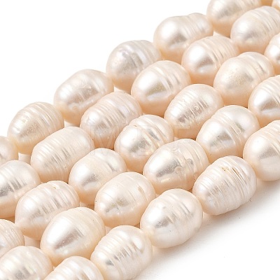 Natural Cultured Freshwater Pearl Beads Strands PEAR-I007-01H-01A-1