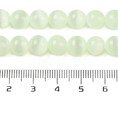 Natural Selenite Beads Strands G-C142-01B-11-1