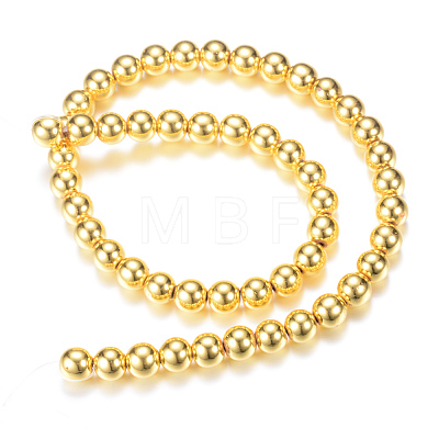Electroplate Non-magnetic Synthetic Hematite Bead Strands X-G-Q466-2mm-01-1