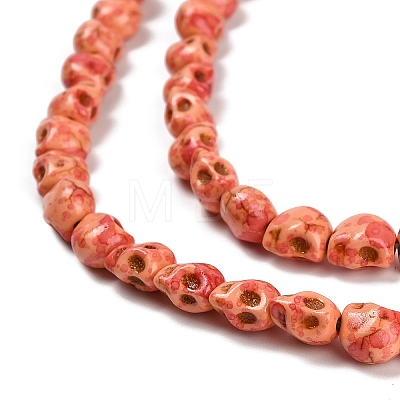 Synthetic Turquoise Beads Strands TURQ-F019-02G-1