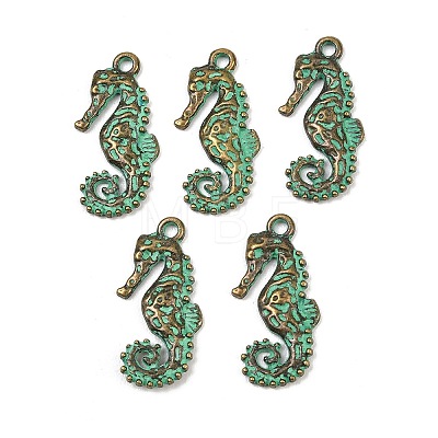 Tibetan Style Alloy Pendants FIND-I073-01A-1