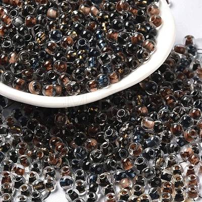 Transparent Glass Round Seed Beads X1-SEED-B001-05A-01-1