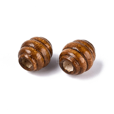 Natural Schima Wood Beads WOOD-Q001-03-1