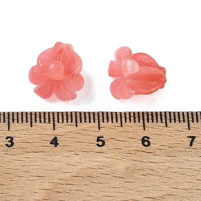 Synthetic Coral Carved Beads CORA-K010-01K-1