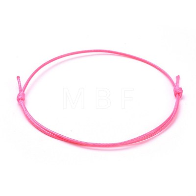 Eco-Friendly Korean Waxed Polyester Cord Bracelet Making BJEW-JB04256-11-1