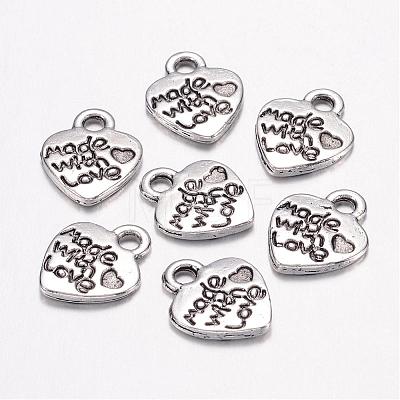 Ideas for Valentines Day Gifts Tibetan Style Alloy Pendants X-LF0004Y-1