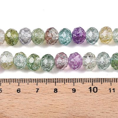 Transparent Glass Beads Strands GLAA-T023-10mm-A15-1