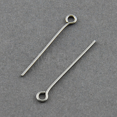 304 Stainless Steel Eye Pin X-STAS-R045-45mm-1
