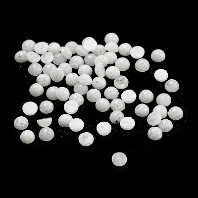 Natural White Jade Cabochons G-H309-02-10-1