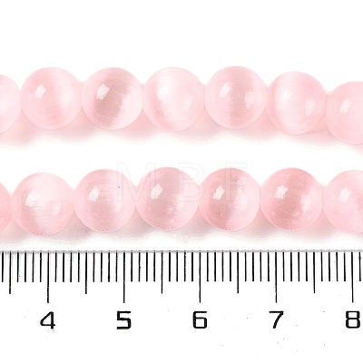 Natural Selenite Beads Strands G-C142-01A-07-1