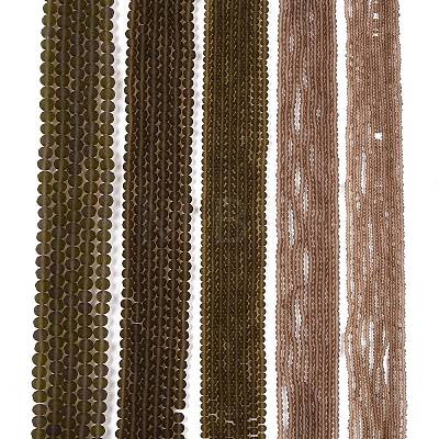 Transparent Glass Beads Strands EGLA-A044-T1mm-MD16-1