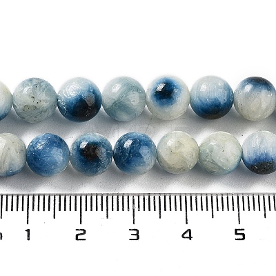 Natural Blue Ice Glacierite Stone Beads Strands G-G078-A01-02-1