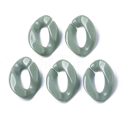 Opaque Acrylic Linking Rings OACR-T011-88D-1