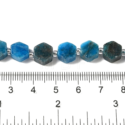 Natural Apatite Beads Strands G-P534-A02-02-1
