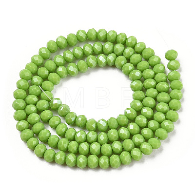 Electroplate Glass Beads Strands LS-EGLA-A034-P4mm-A28-1