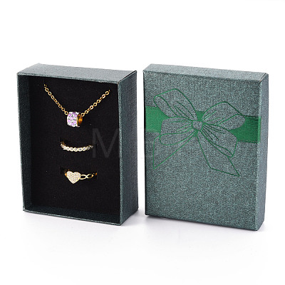 Cardboard Necklaces or Bracelets Boxes CBOX-T003-02F-1