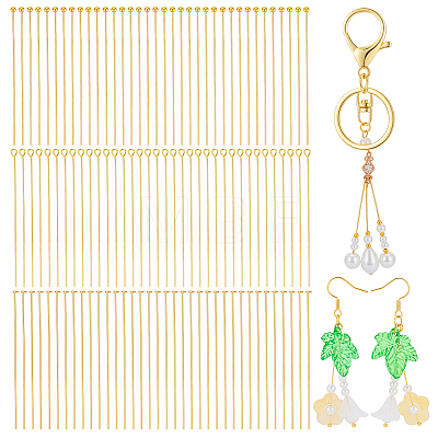 150Pcs 3 Styles Brass ins KK-PH0015-34-1