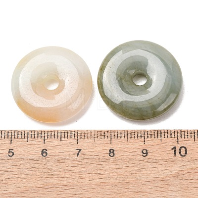 Dyed Natural Myanmar Jade Pendants GG-CBABA9C-12B-02-1