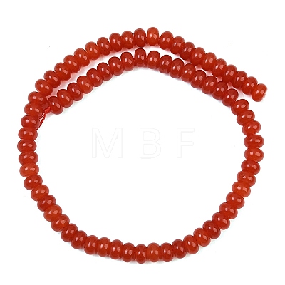 Natural Deyd White Jade Beads Strands GG-CBAD029-B05-5x8mm-1