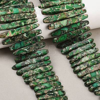 Synthetic Imperial Jasper Graduated Beads Strands G-L647-C01-01B-1