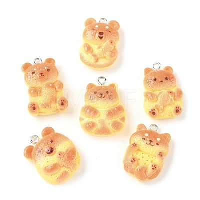 Cute Resin Pendants RESI-V005-005-1